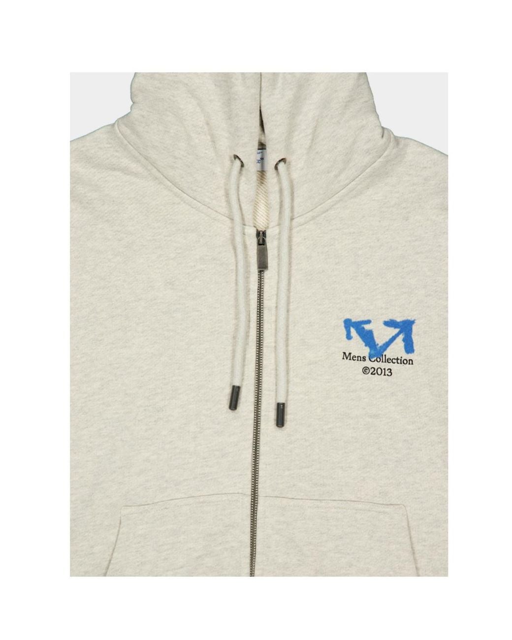 Off-White c/o Virgil Abloh White Half Arrow Regular Zip Hoodie for men