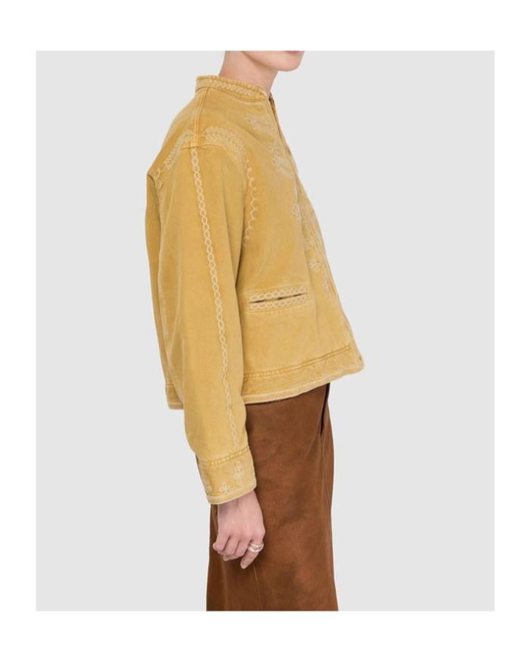 Isabel Marant Yellow Emalia Jacket