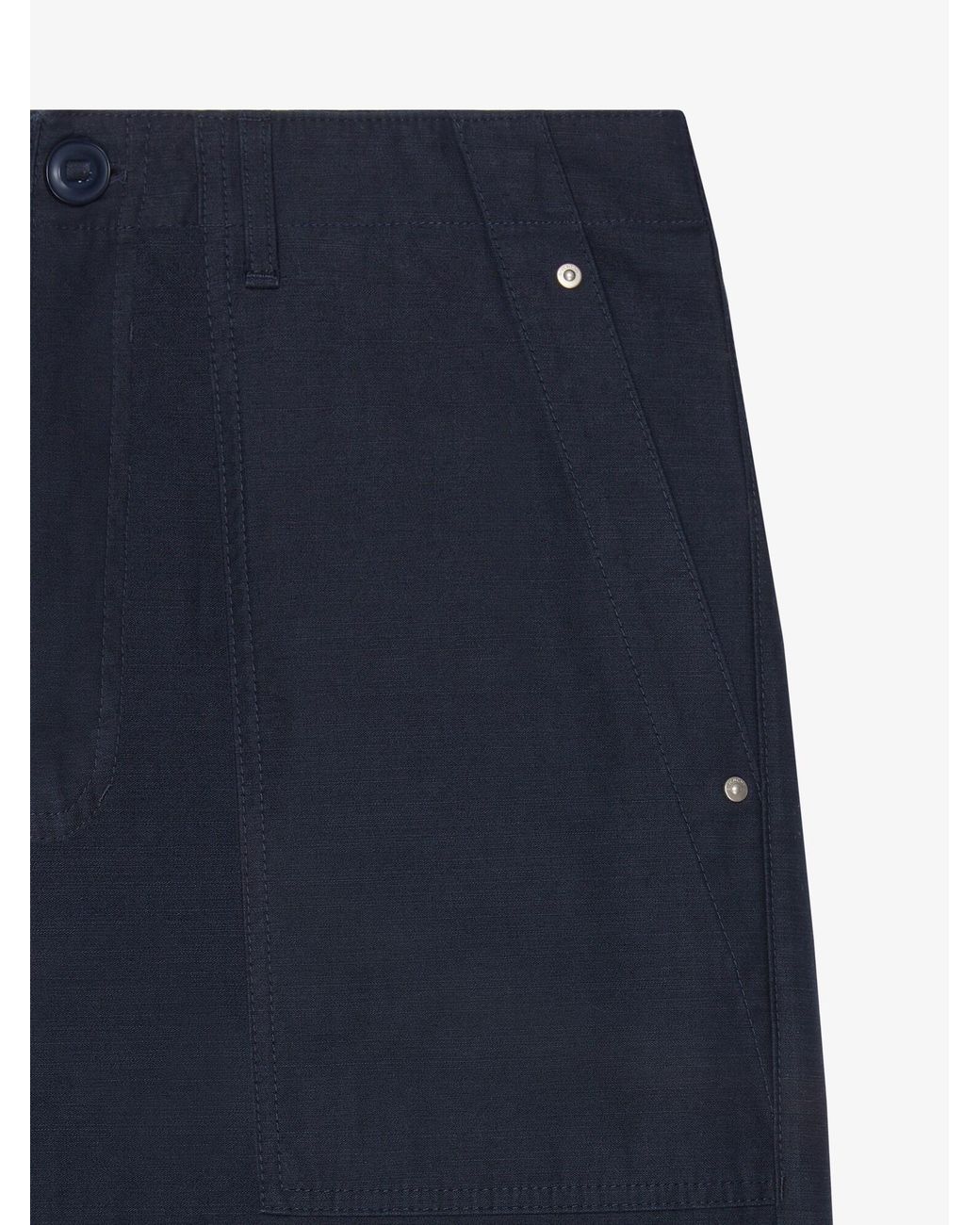 Givenchy Blue Straight-Leg Pants for men