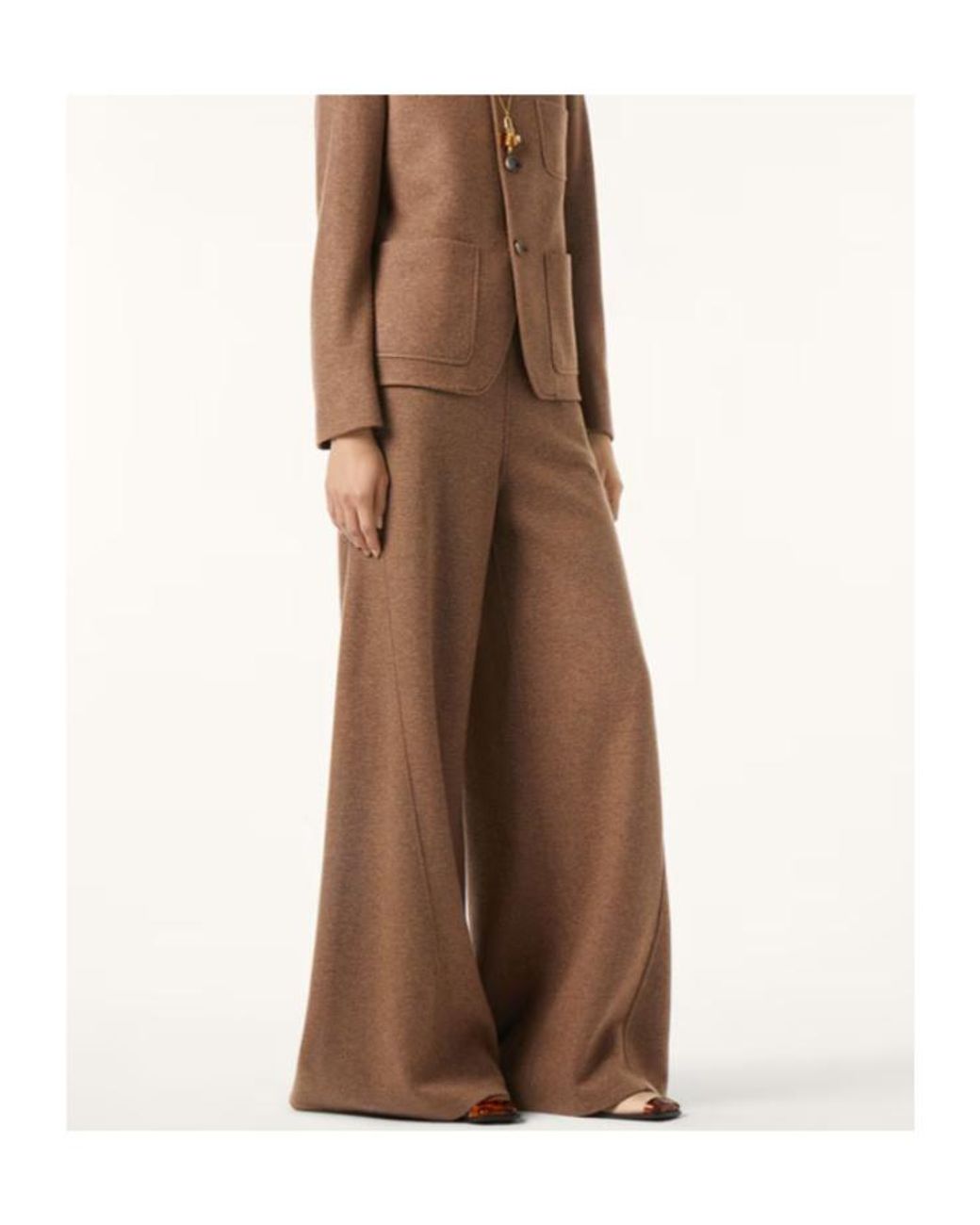 Loro Piana Brown Rio Bodro Pants