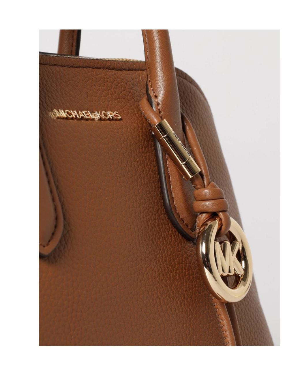 MICHAEL Michael Kors Brown Freddie Dome Shoulder Bag