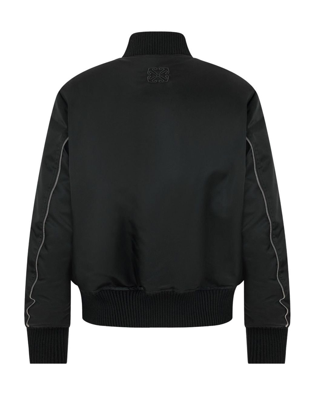 Off-White c/o Virgil Abloh Black Emb Bomber Sn99 for men