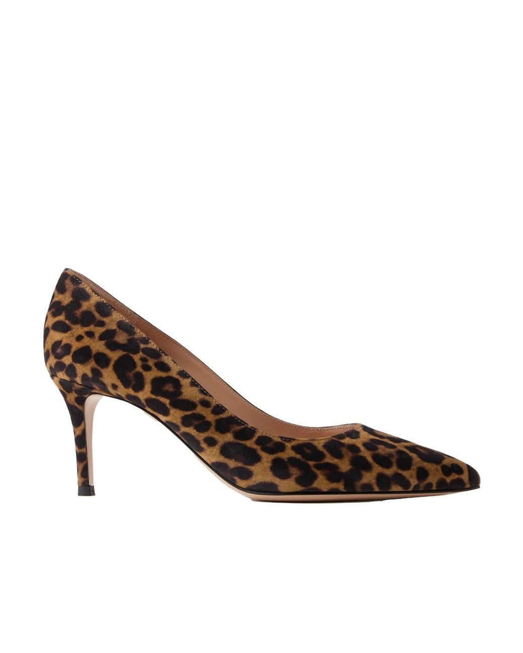 Gianvito Rossi Brown Pointed High Heels