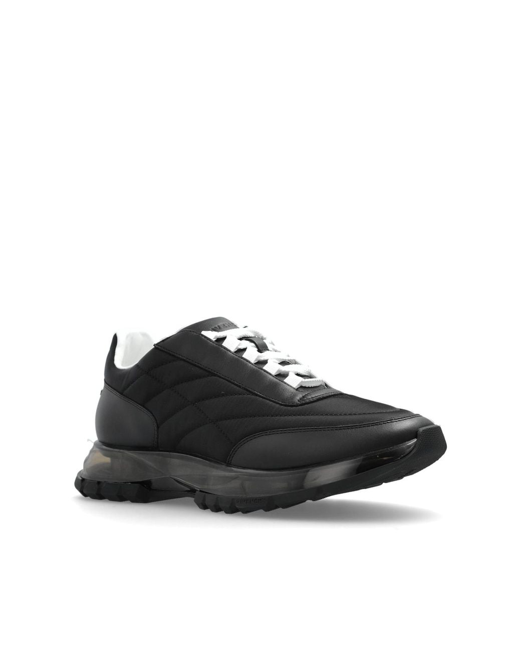 Givenchy Black Lace-Up Low Top Sneakers for men