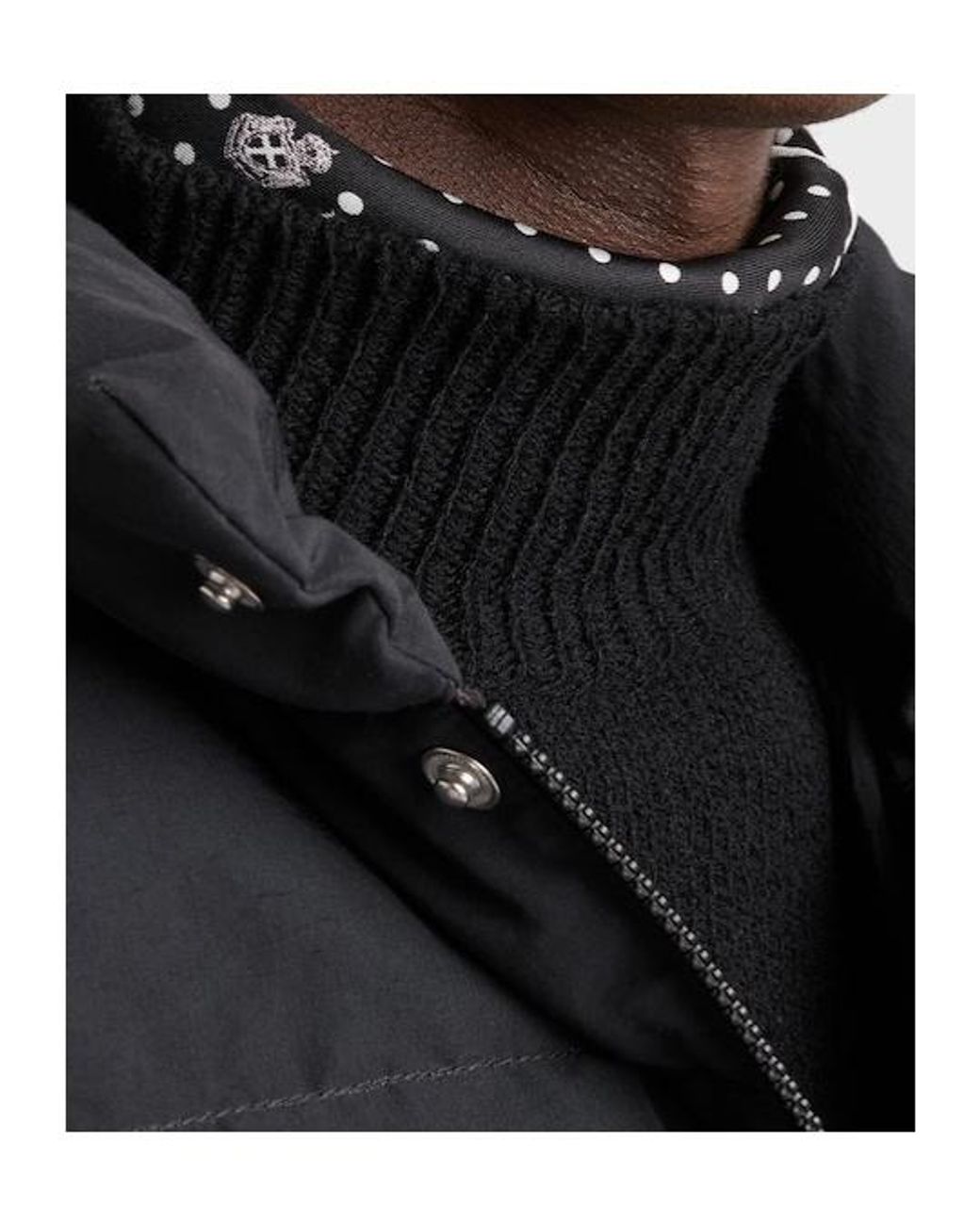Prada Black Technical Fabric Down Vest for men