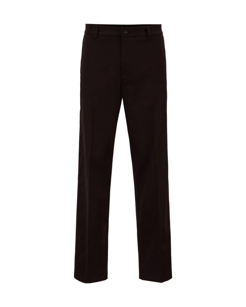 Boss Black Solid Color Casual Long Pants for men