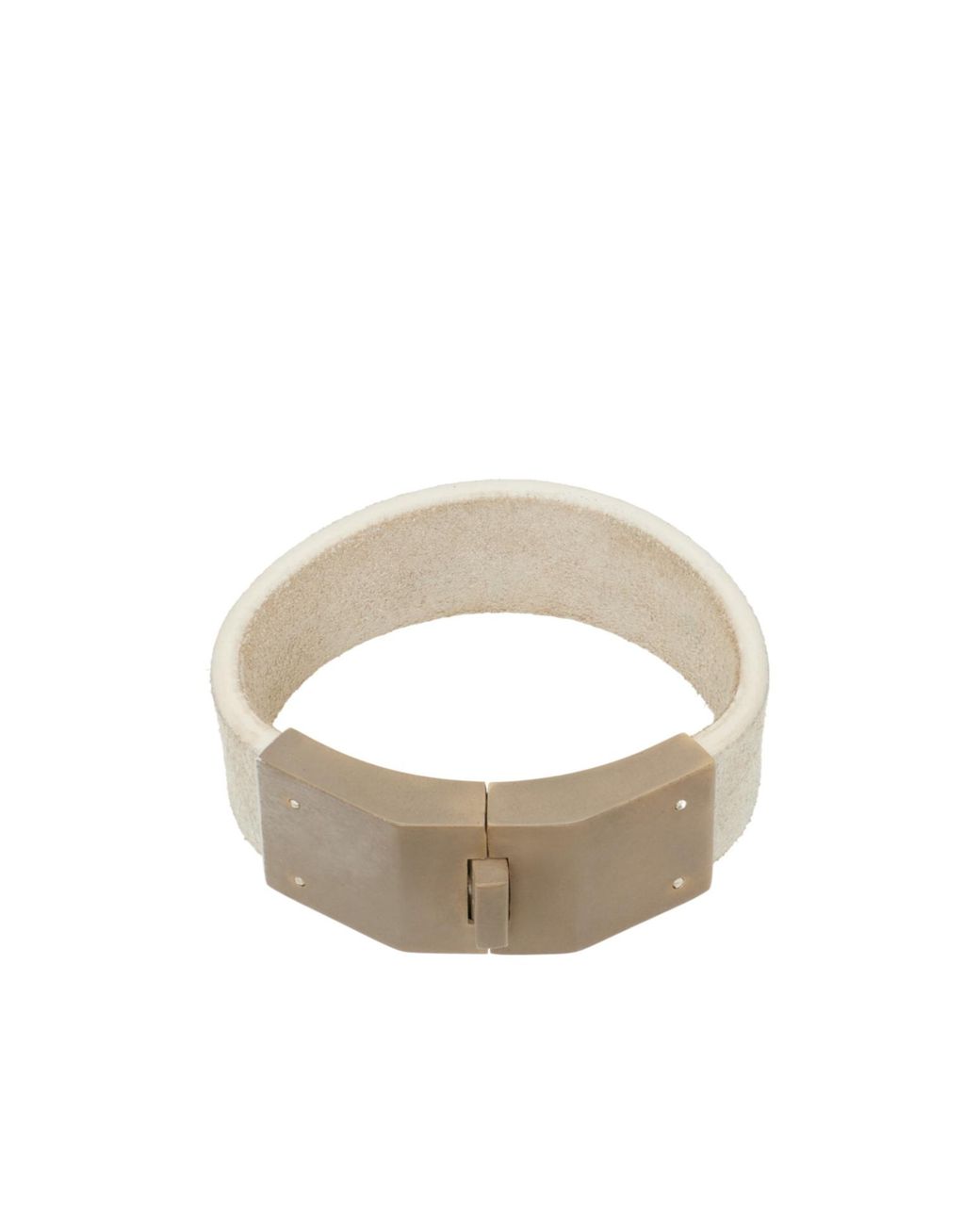 Parts Of 4 White Box Lock Bracelet for men