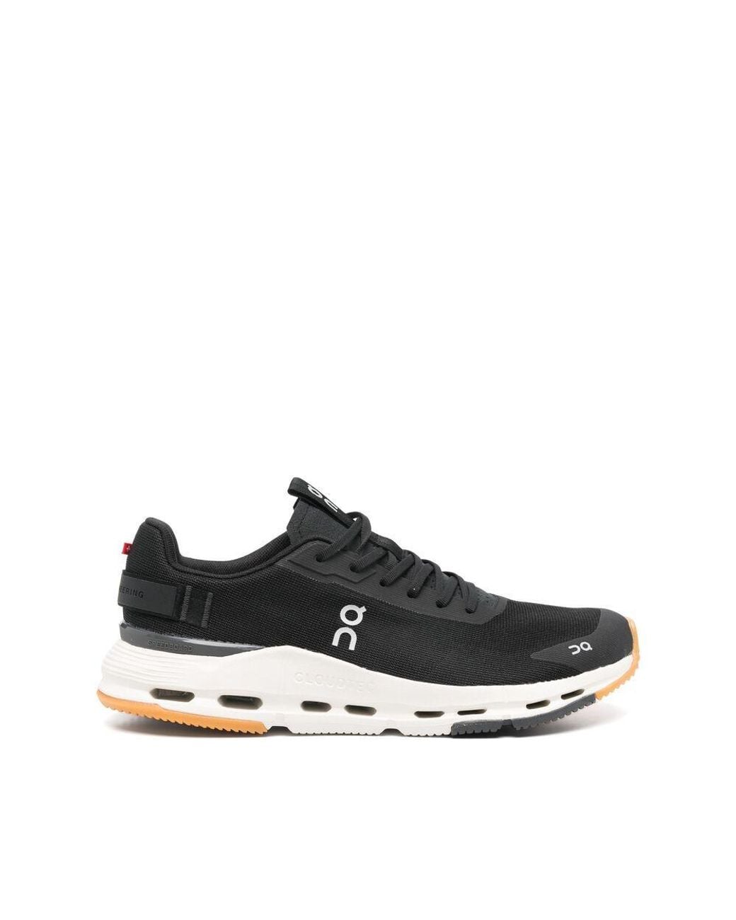 On Shoes Black Cloudnova Form 2 Lace-Up Sneakers for men