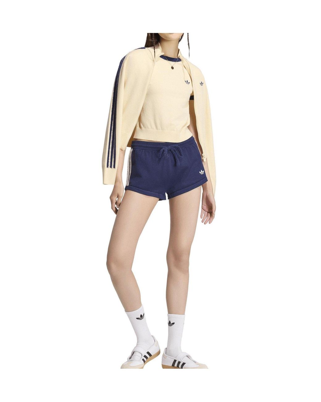 Adidas Originals Blue Classic Knitted T-Shirt