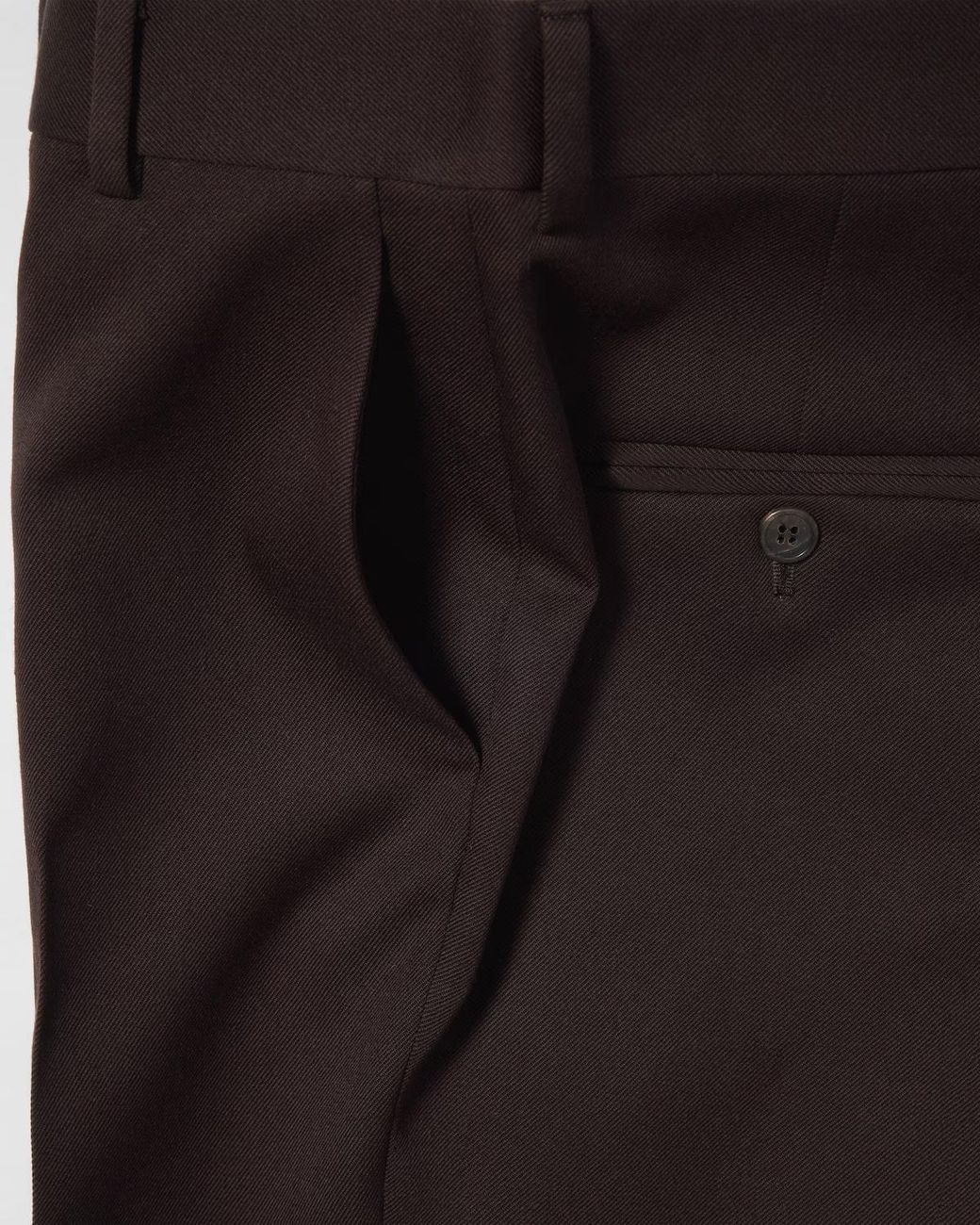 Céline Brown Kick-Flare Trousers