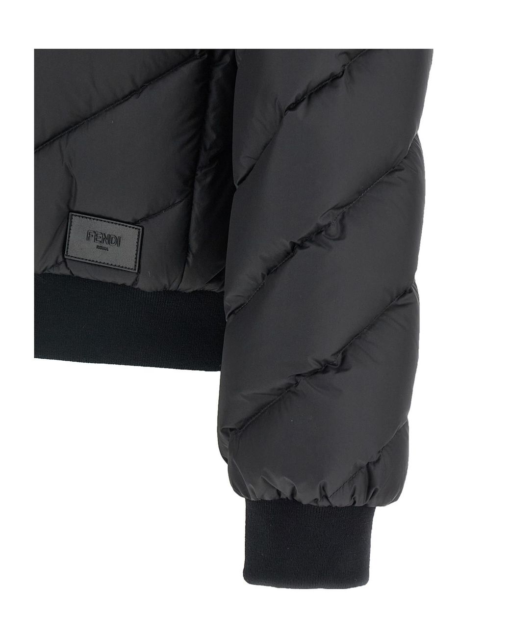 Fendi Black Winter Jackets for men