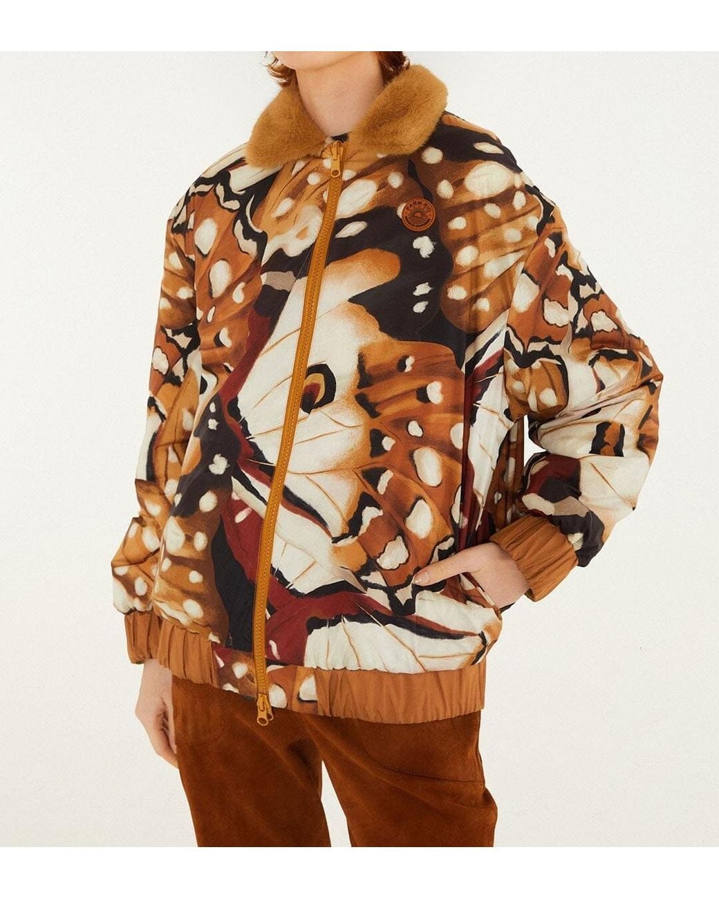 Farm Rio Natural Reversible Embroidered Jacket
