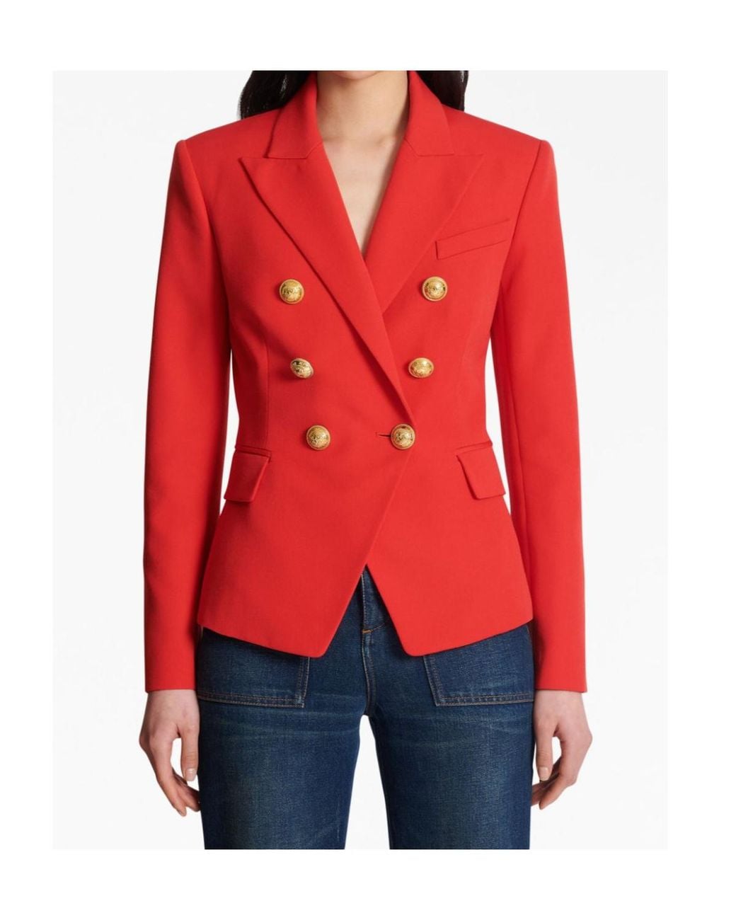 Balmain Double-Breasted Tailored Blazer