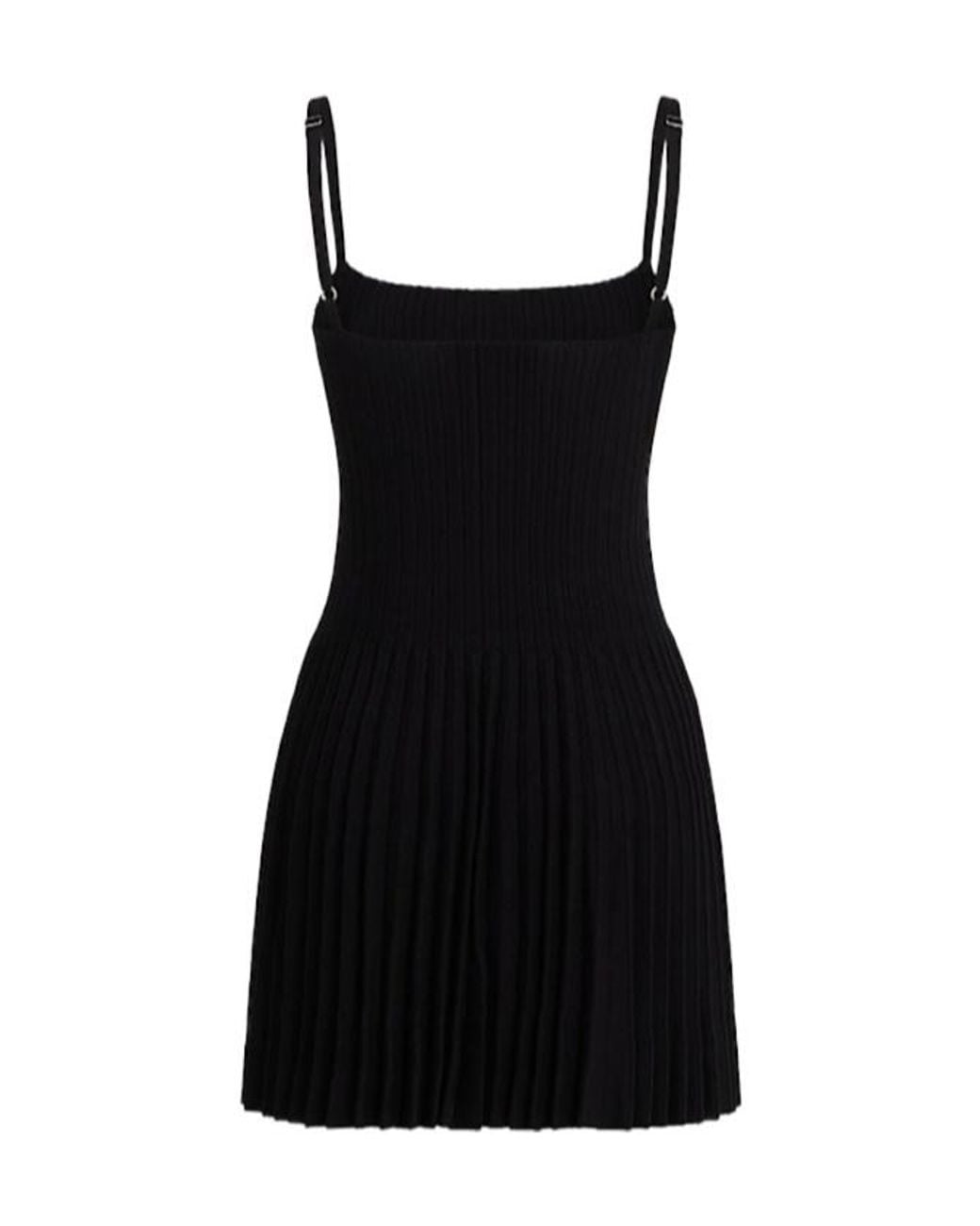 Magda Butrym Black Cotton Mini Dress