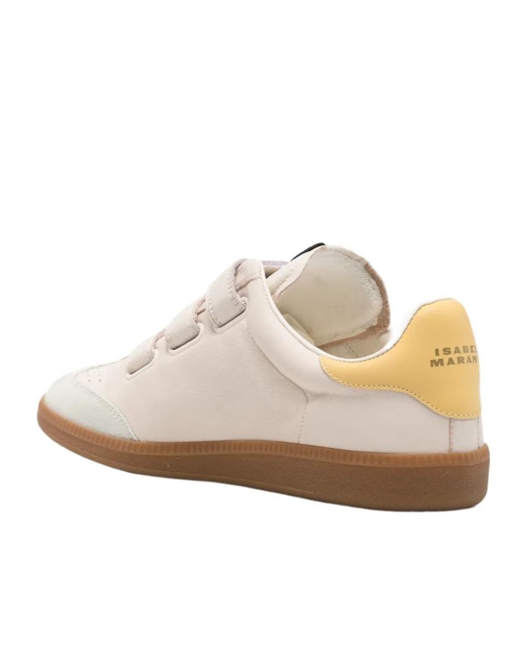 Isabel Marant White Beth Side Logo Sneakers