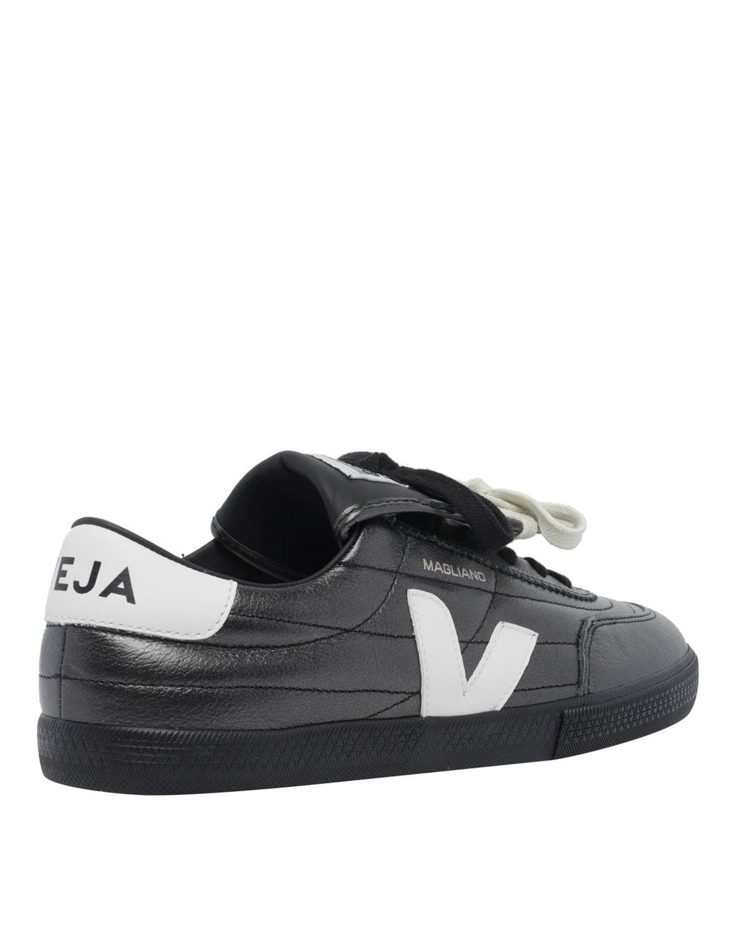 Veja Black X Magliano Panenka Lace-Up Sneakers for men