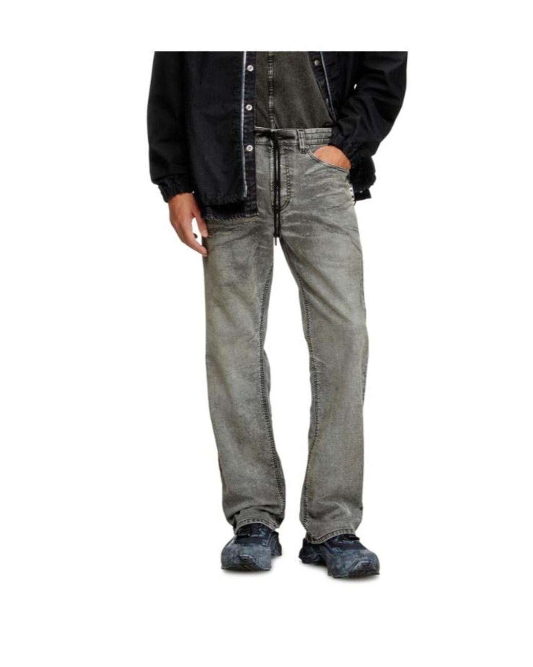 DIESEL Gray 2080 D-Reel-Jogg Jeans for men