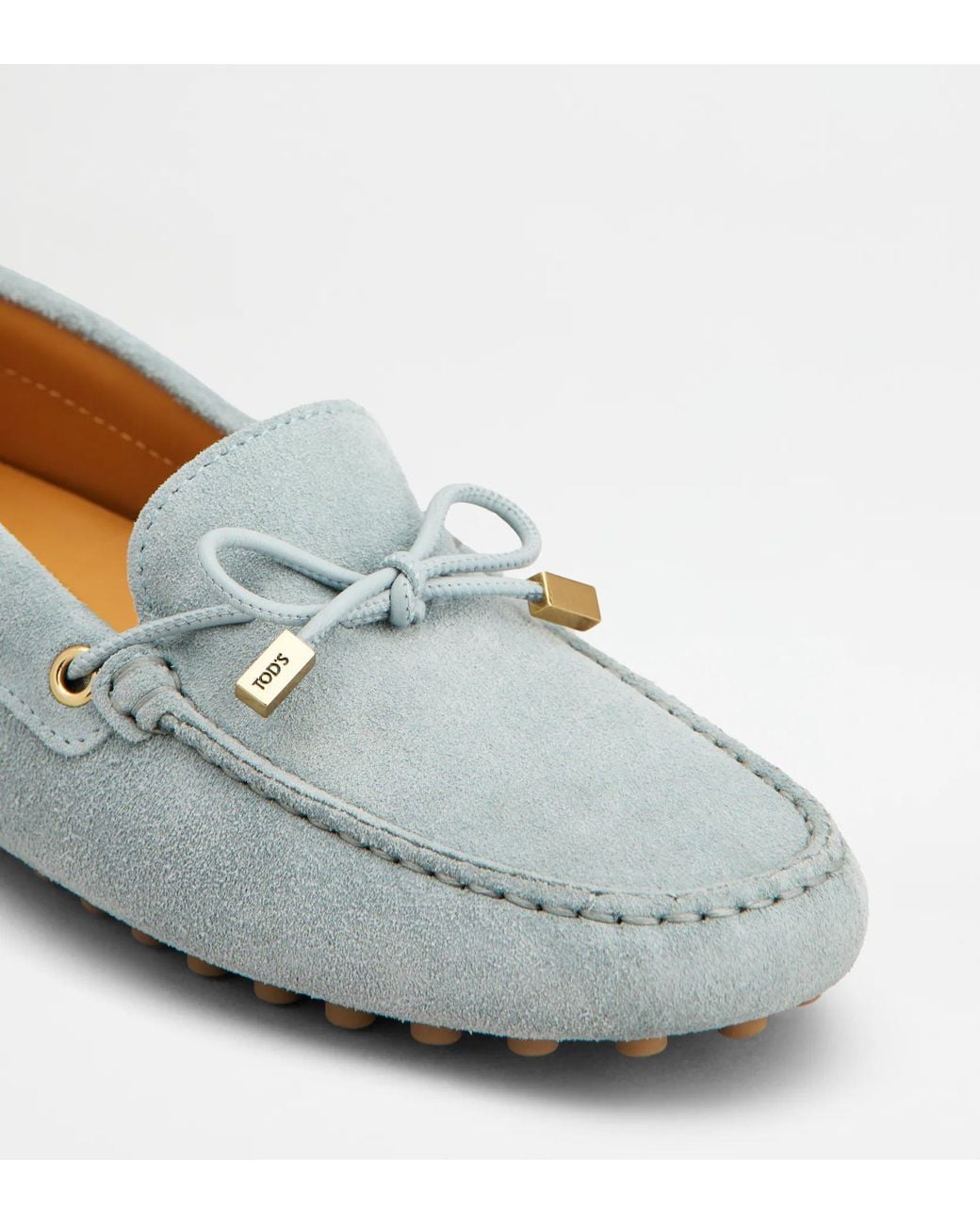 Tod's Gray Gommino Loafers