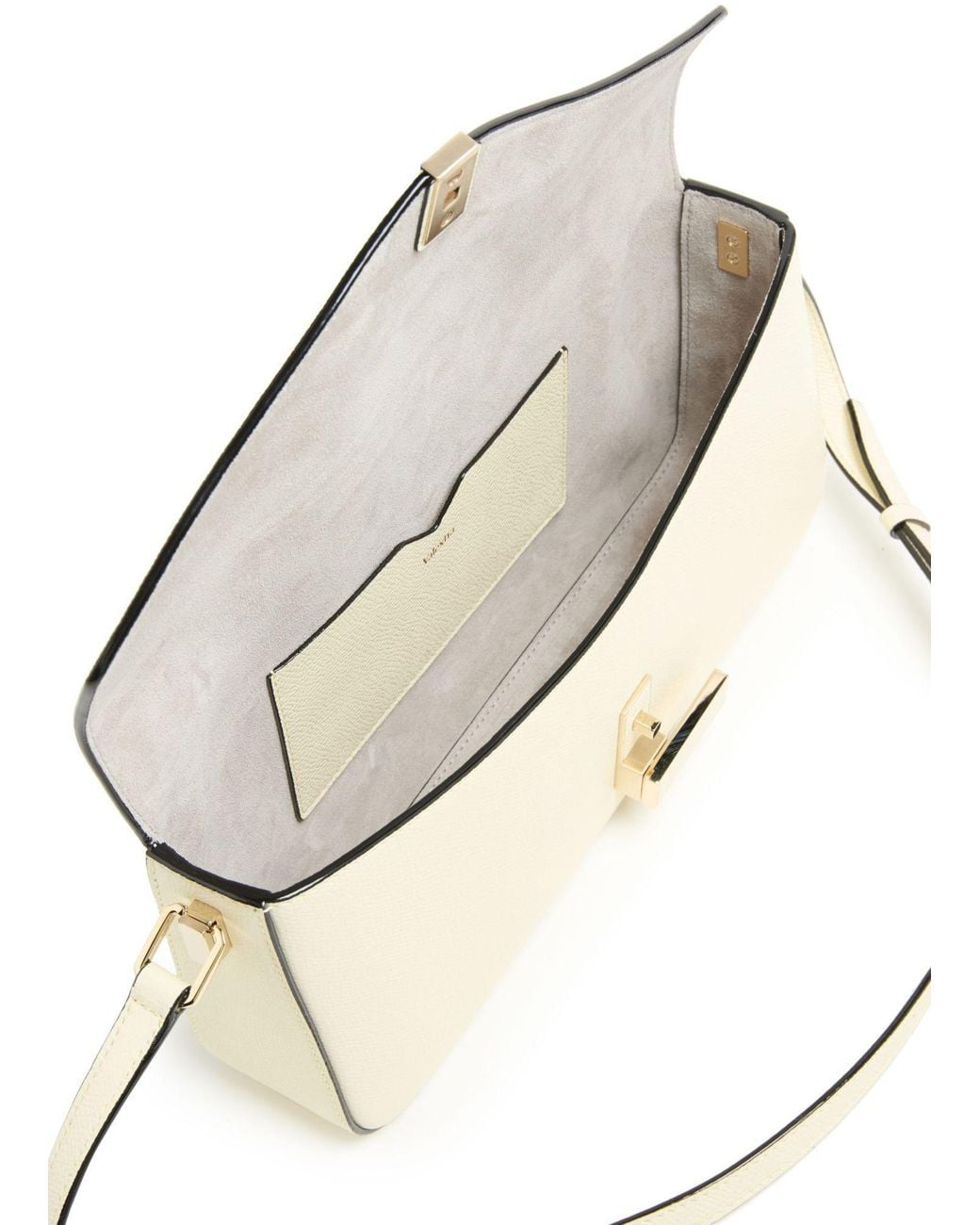 Valextra Natural Singlelayer Mini Bag