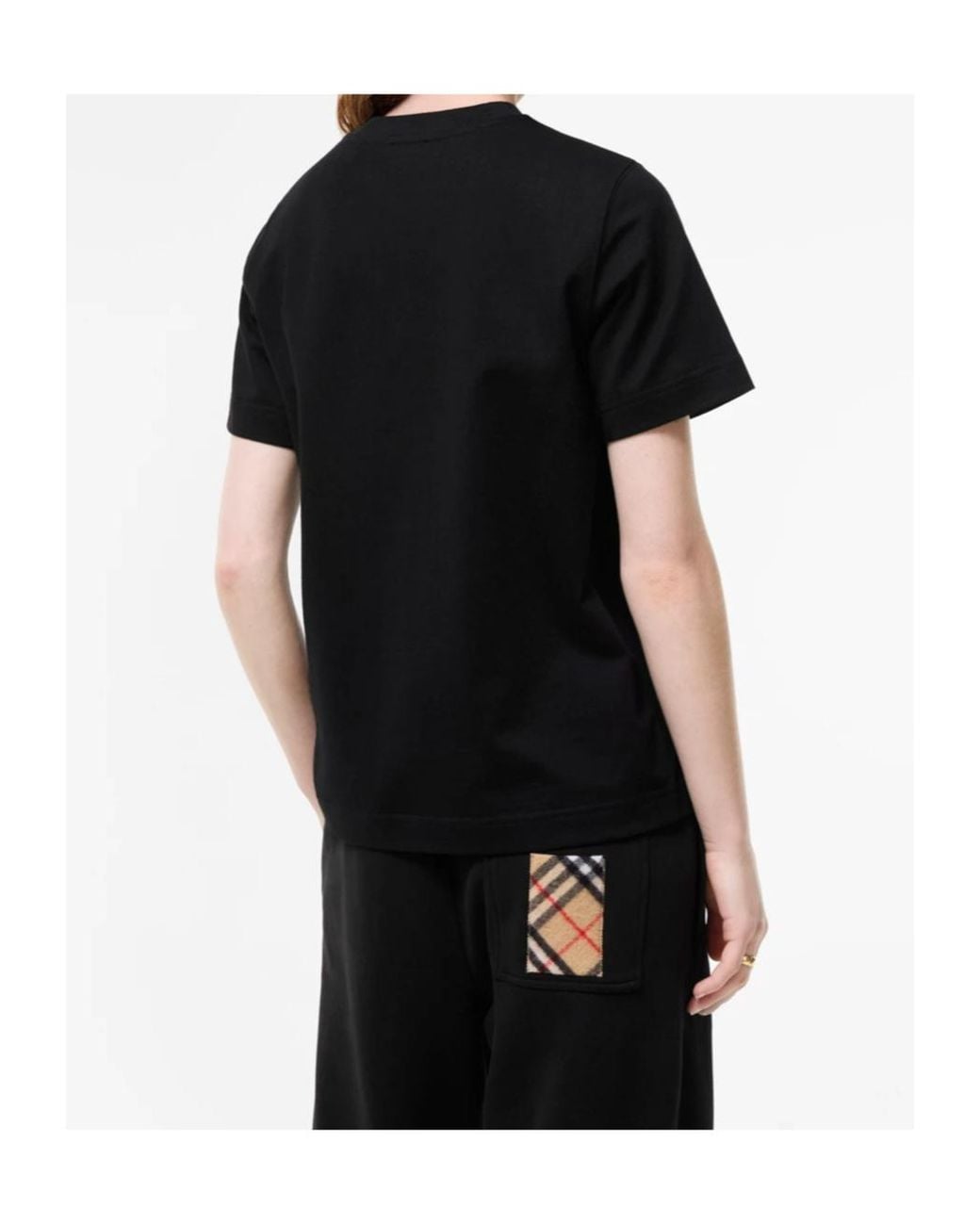 Burberry Black Frankie Cash Logo T-Shirt
