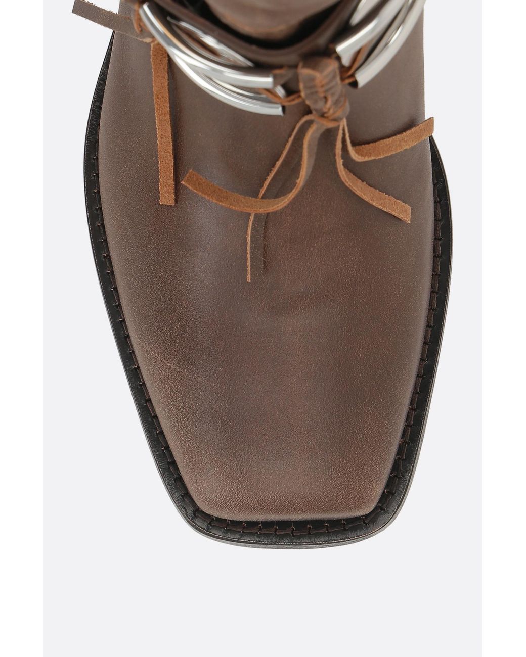 Isabel Marant Brown Ademe Fringed Ankle Boots