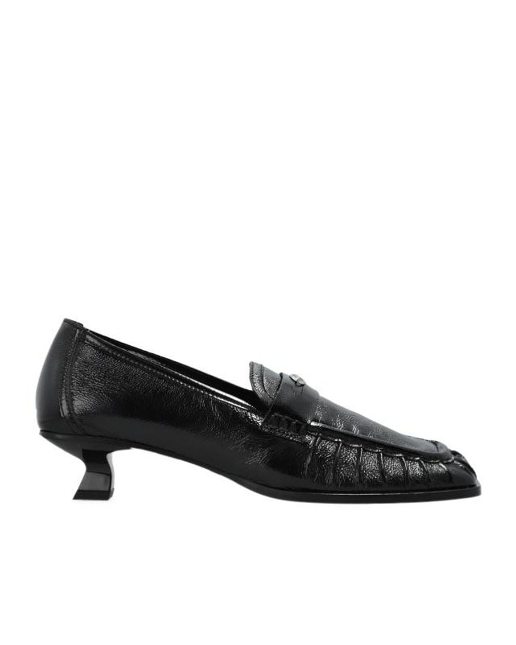 DIESEL Black D-Amber Heeled Pumps