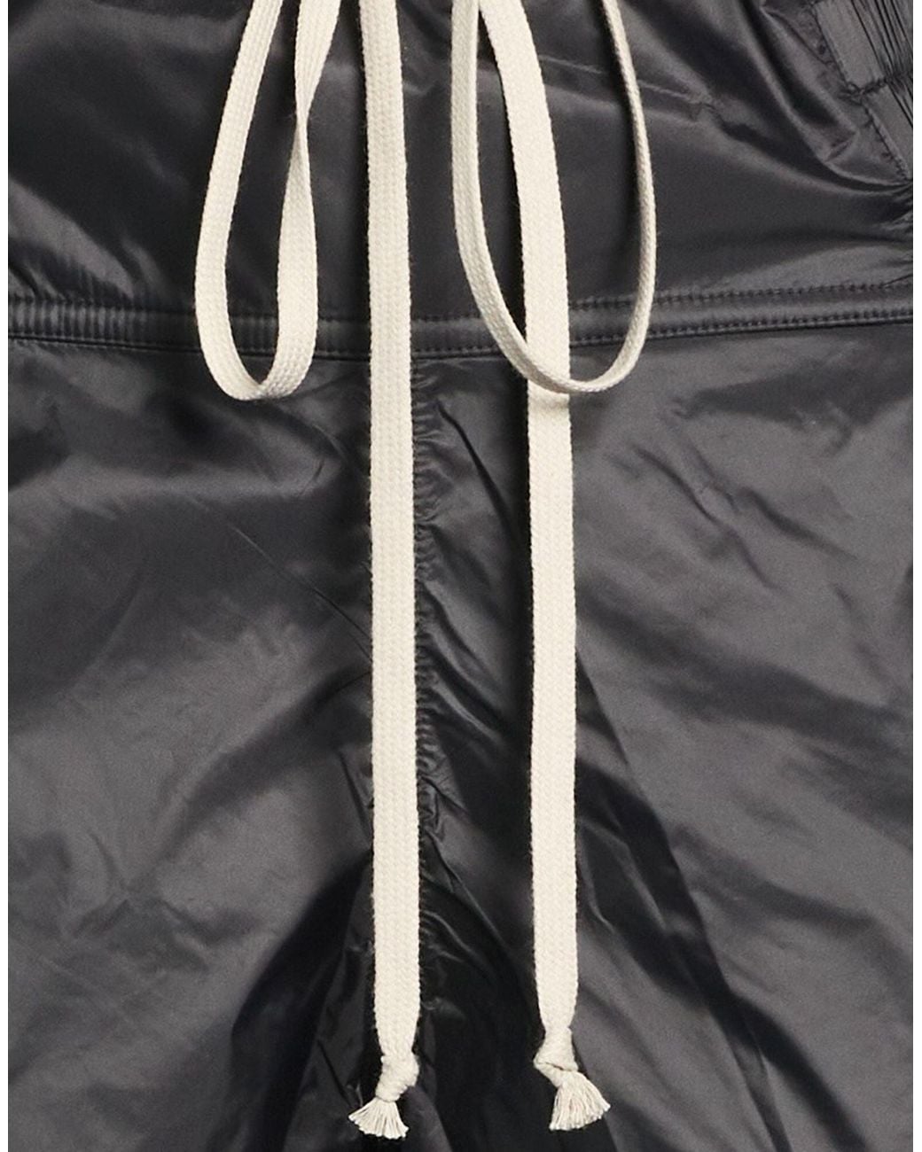 Rick Owens Black Solid-Color Shorts