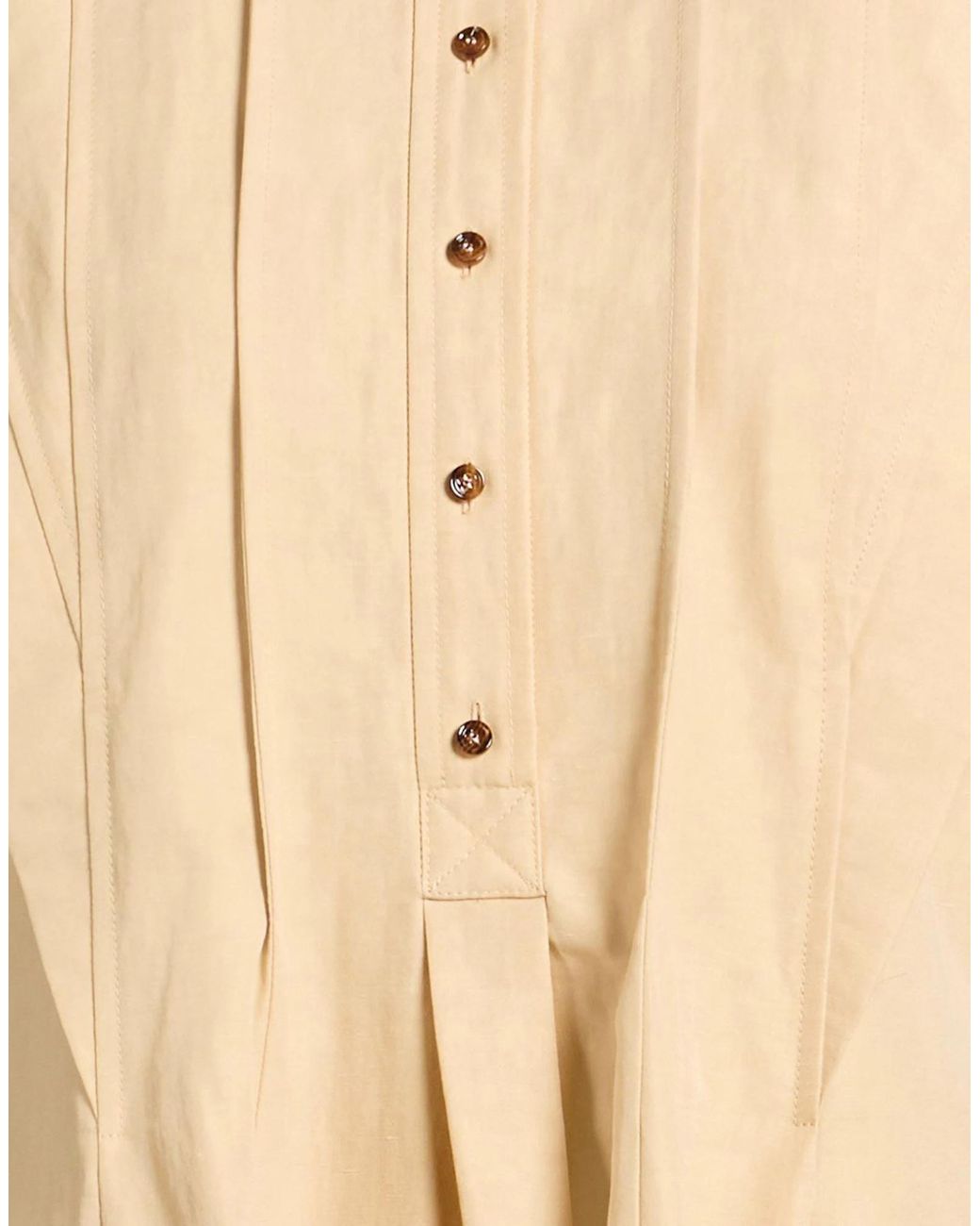 Chloé Natural Short Dresses