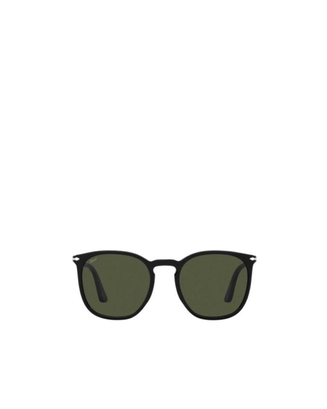 Persol Green Rectangular Frame Sunglasses for men