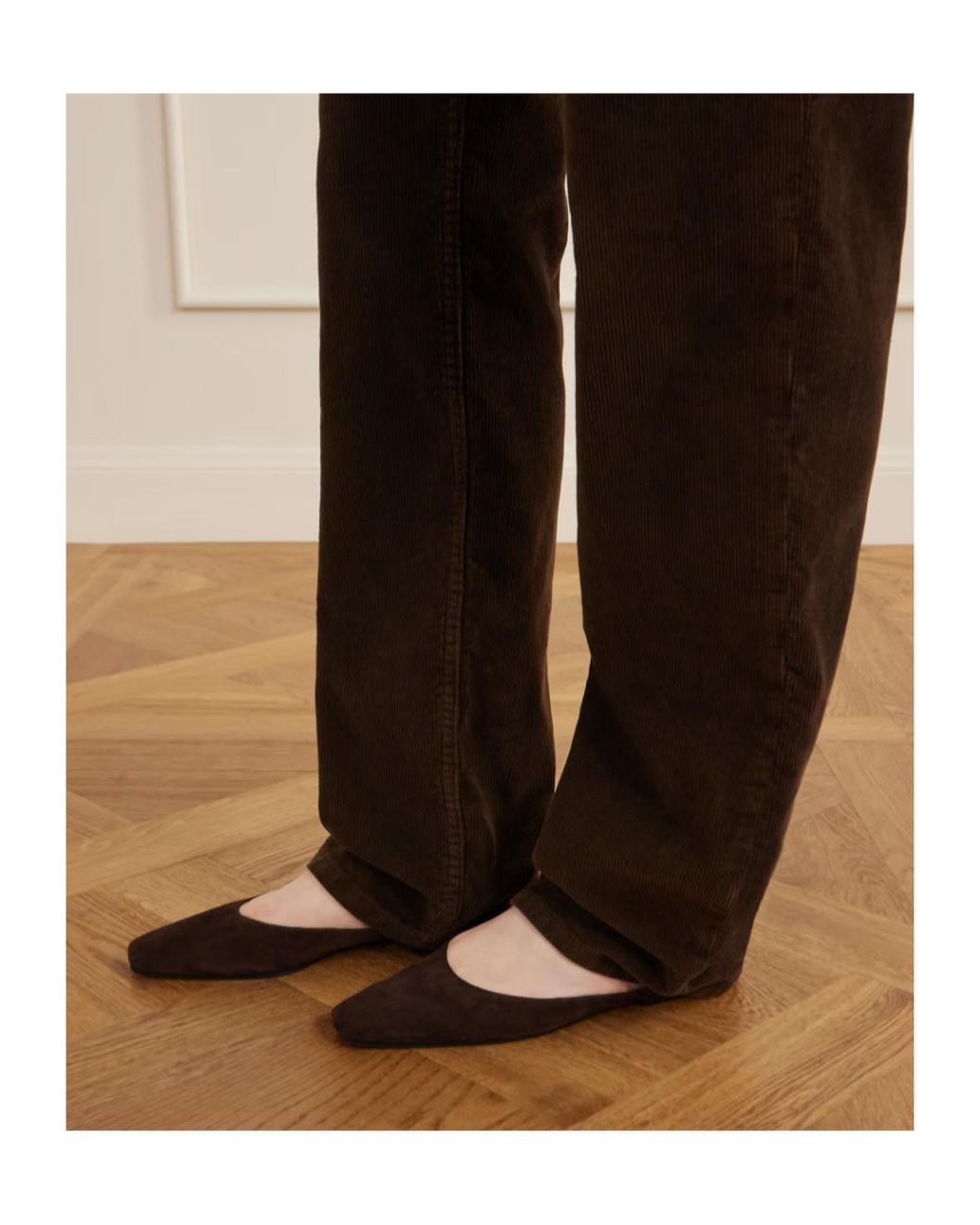 The Row Brown June Suede Mules