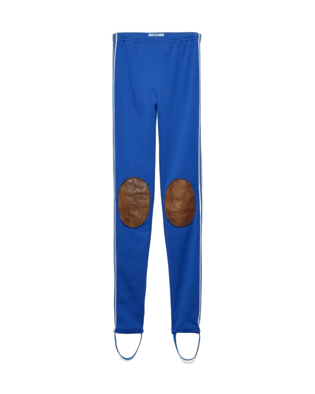 Prada Blue Fleece Leggings