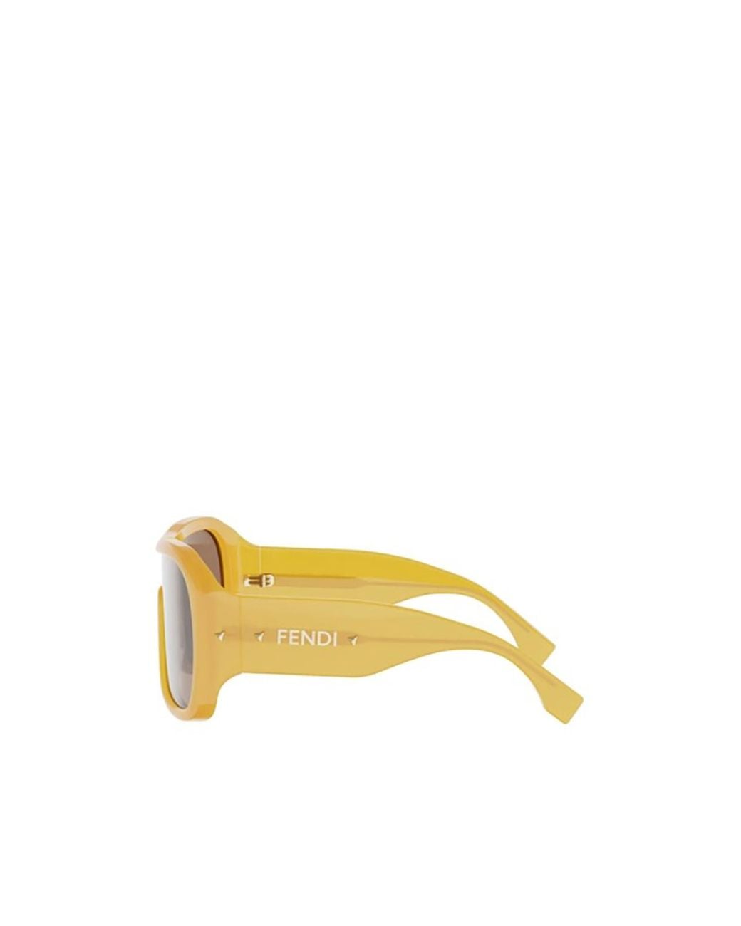 Fendi Multicolor Eyewear Pilot Frame Sunglasses for men