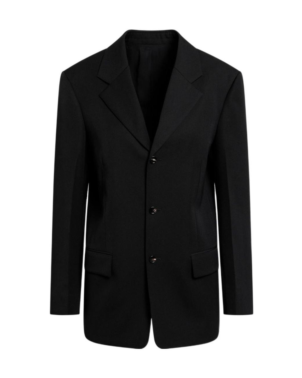 Bottega Veneta Black Grain De Poudre Jacket