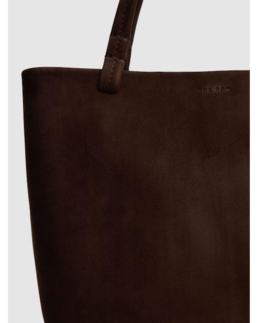 The Row Brown Small Park Tote Bag