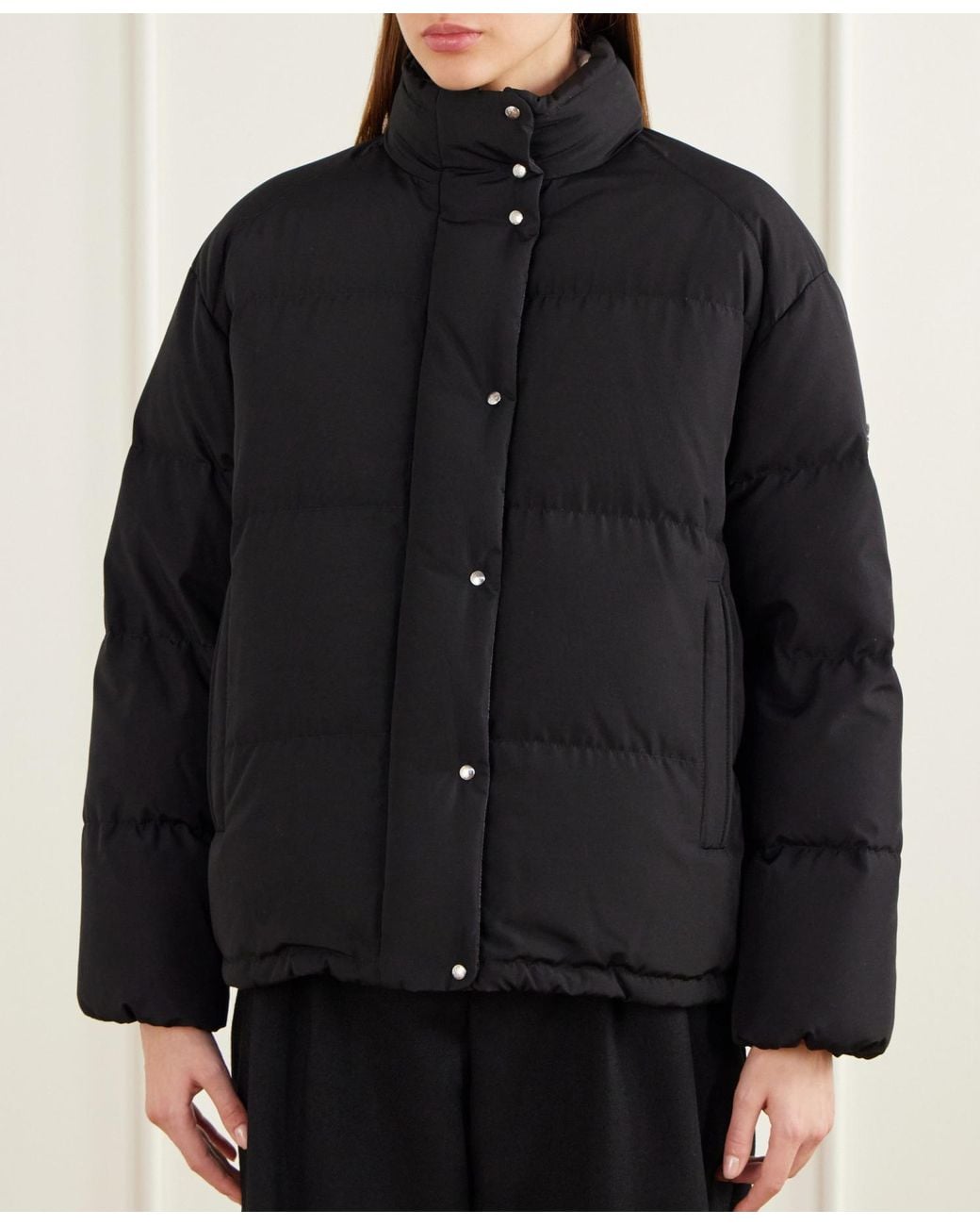 Moncler Blue Verone Quilted Down Jacket