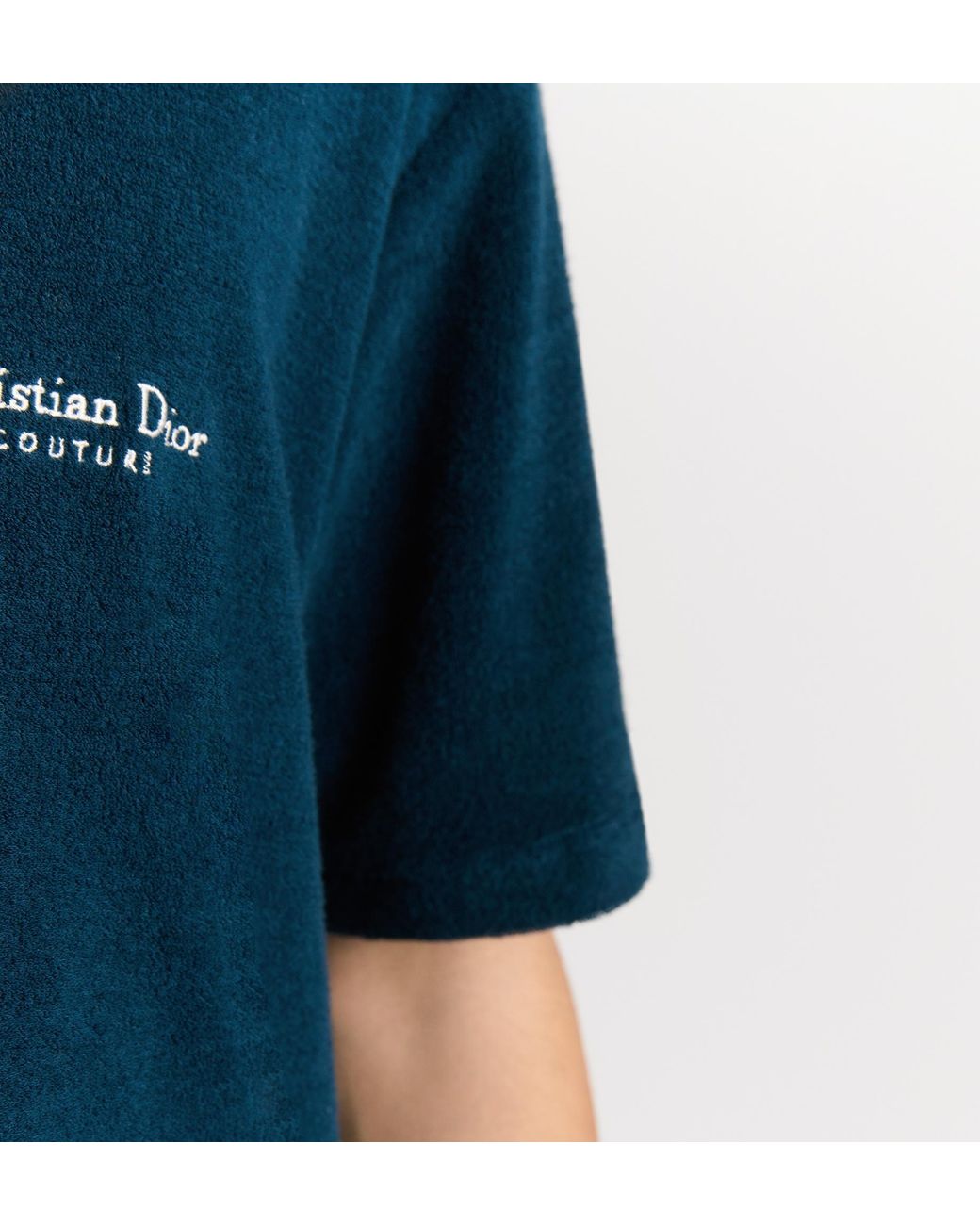 Dior Blue Christian Couture T-Shirt, Relaxed Fit for men