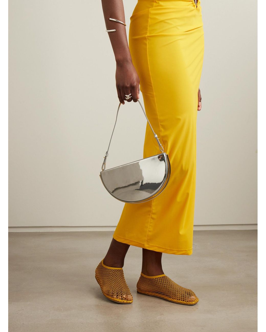 Christopher Esber Yellow Ballet Flats