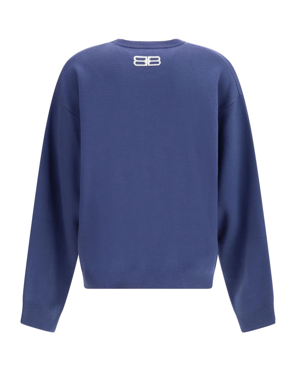 Balenciaga Blue Crewneck Sweatshirt for men