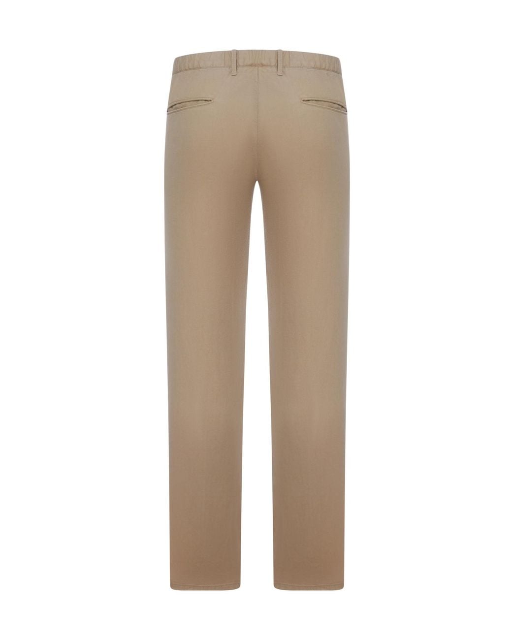 Incotex Natural Cotton Tailored Trousers for men