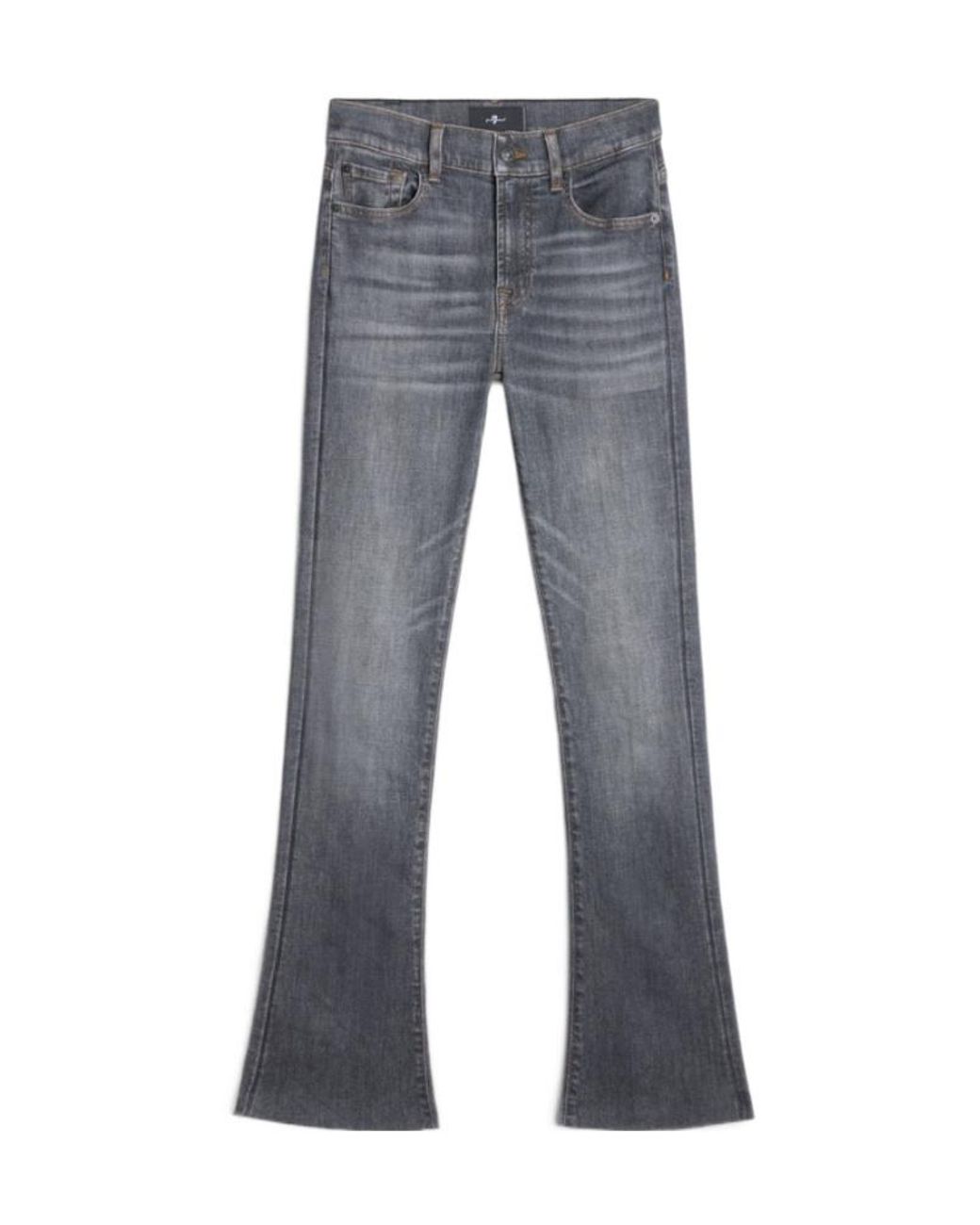 7 For All Mankind Blue Tailorless Bootcut