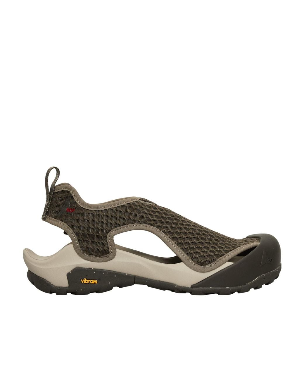 Roa Green Arpy Cut-Out Detailed Mesh Sandals for men
