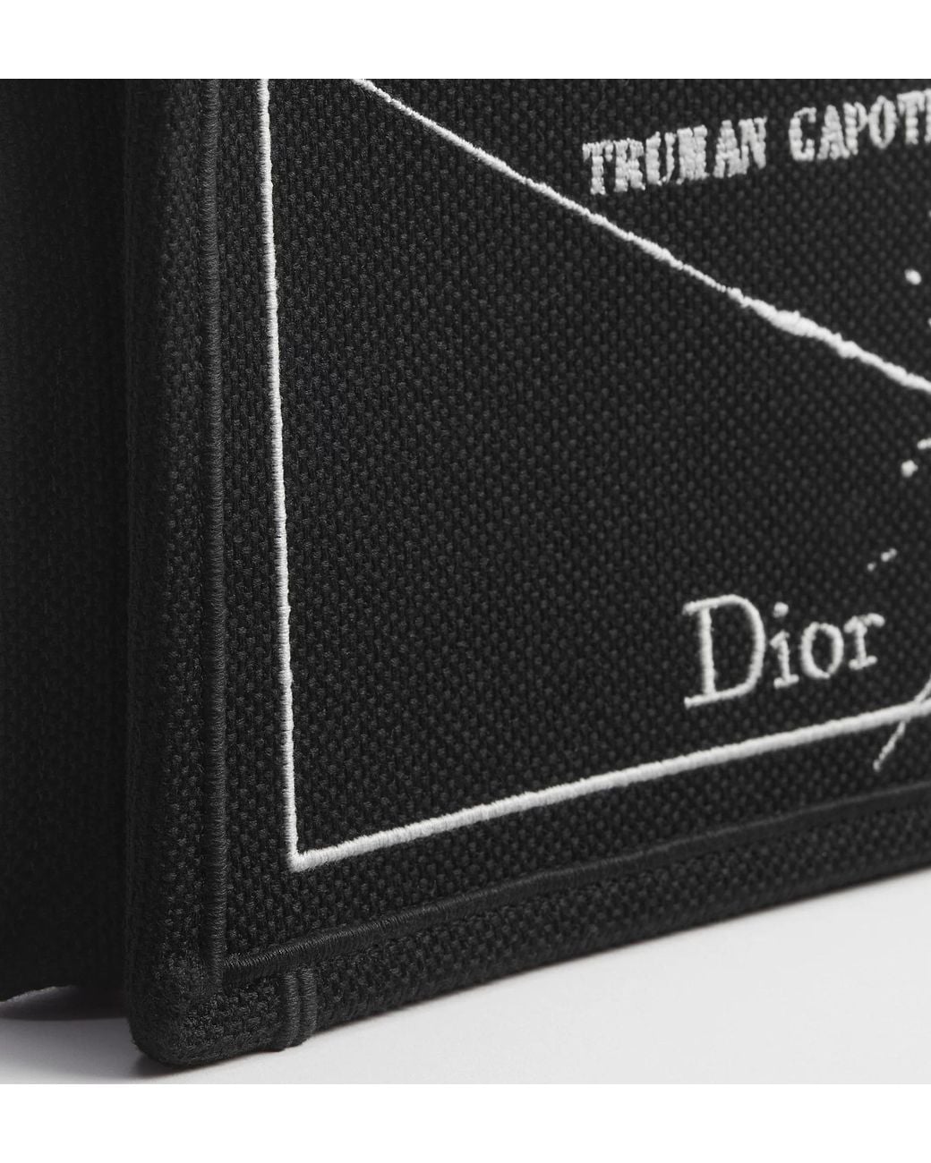 Dior Black A5 Triangle Pouch for men