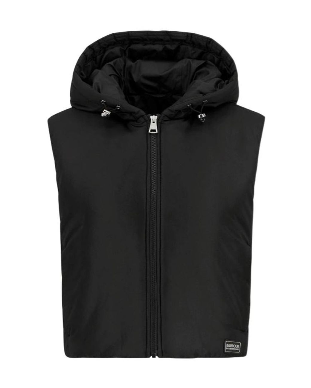 Barbour Black Sleeveless Vest