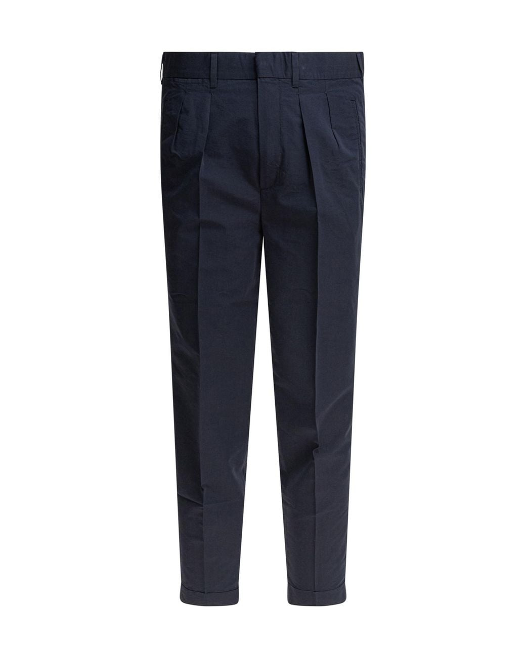 Tom Ford Blue トムフォード プリーツポプリンパンツ for men