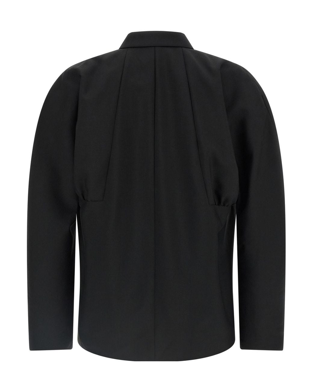 Kiko Kostadinov Black Vaals Asymmetric Blazer for men