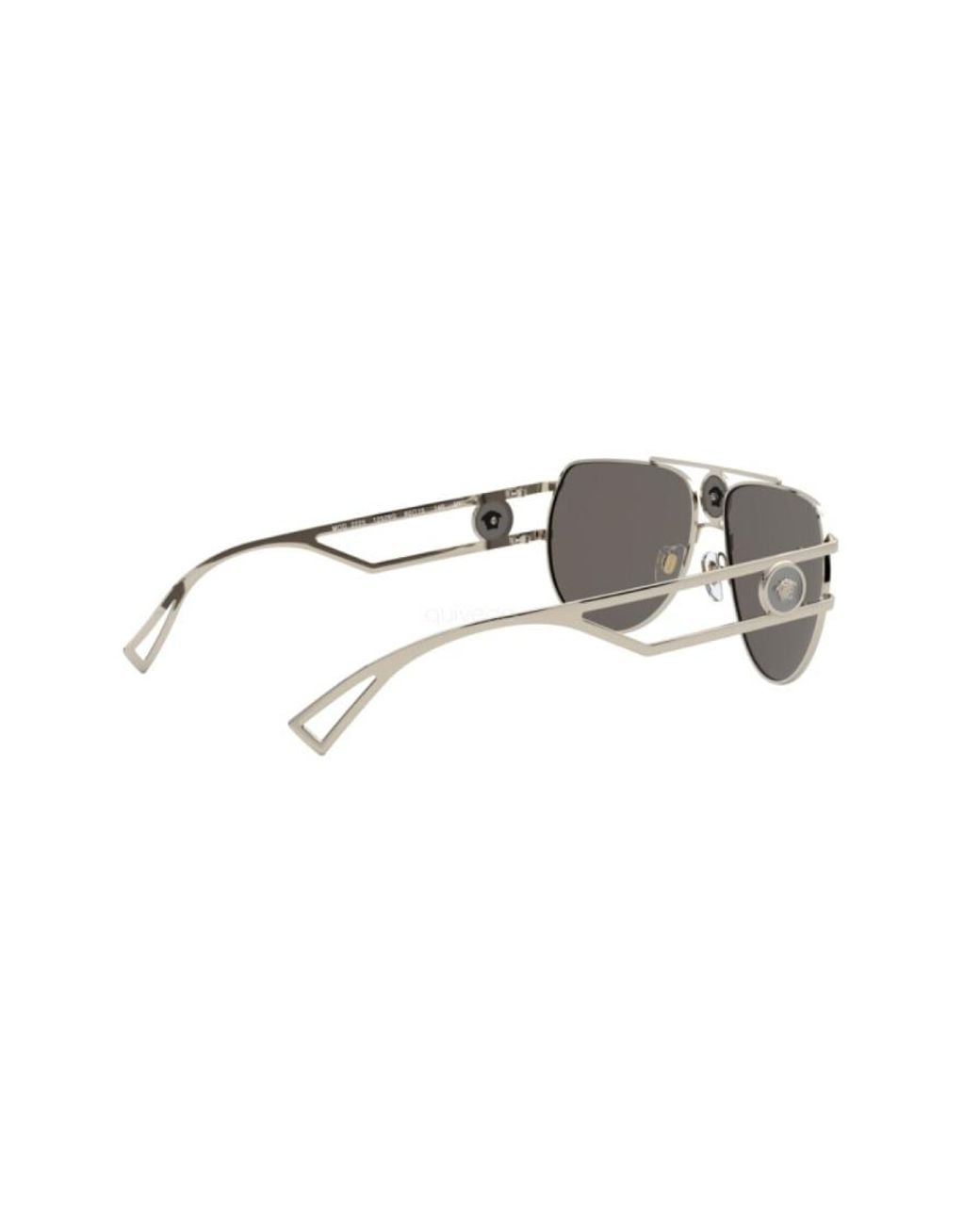 Versace White Logo Sunglasses for men