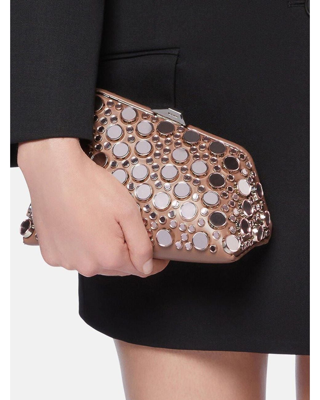 The Attico Multicolor The Midnight Mini Clutch Bag