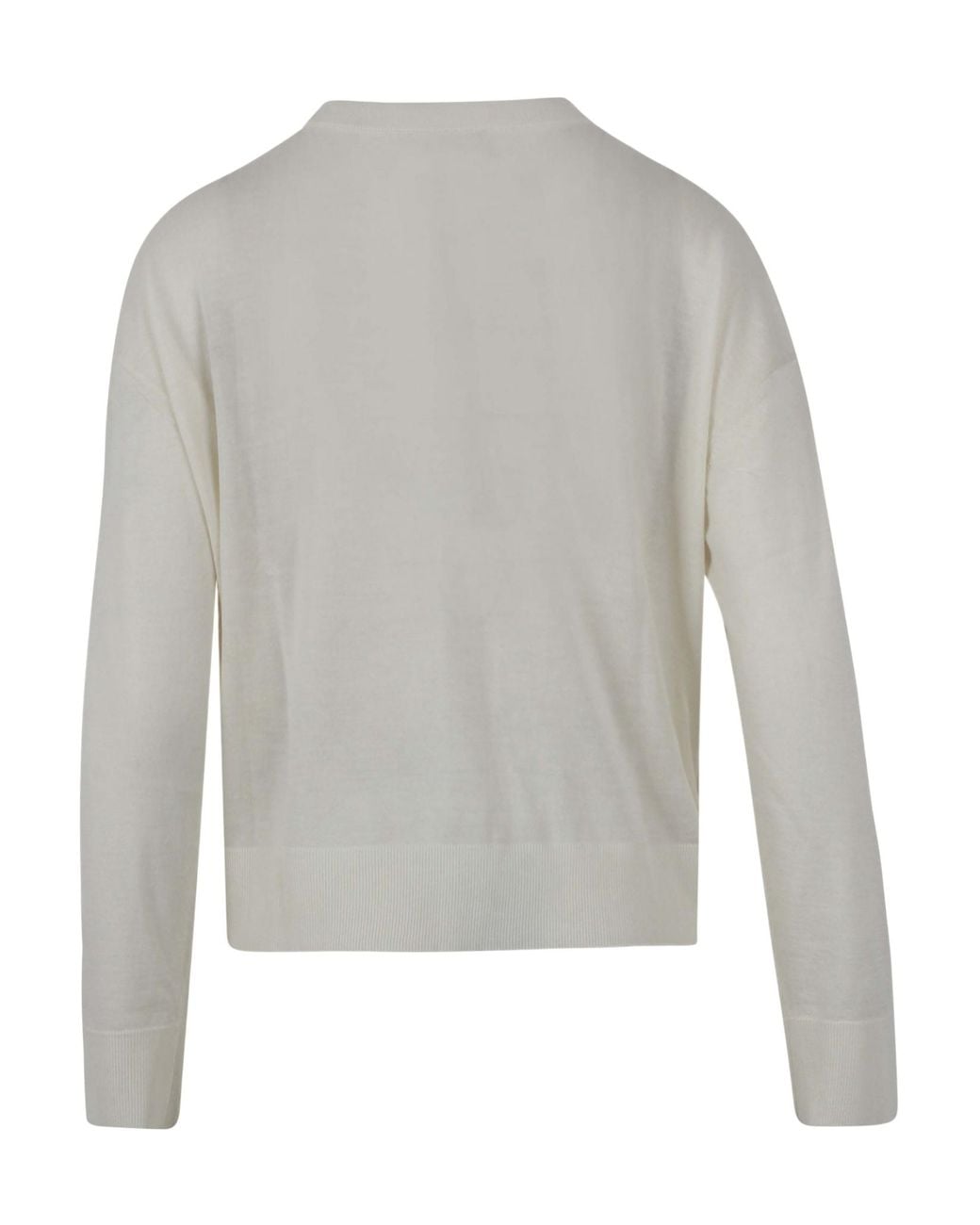 Loulou de Saison Gray Loulou De Saison Kita Fine Crewneck Cardigan