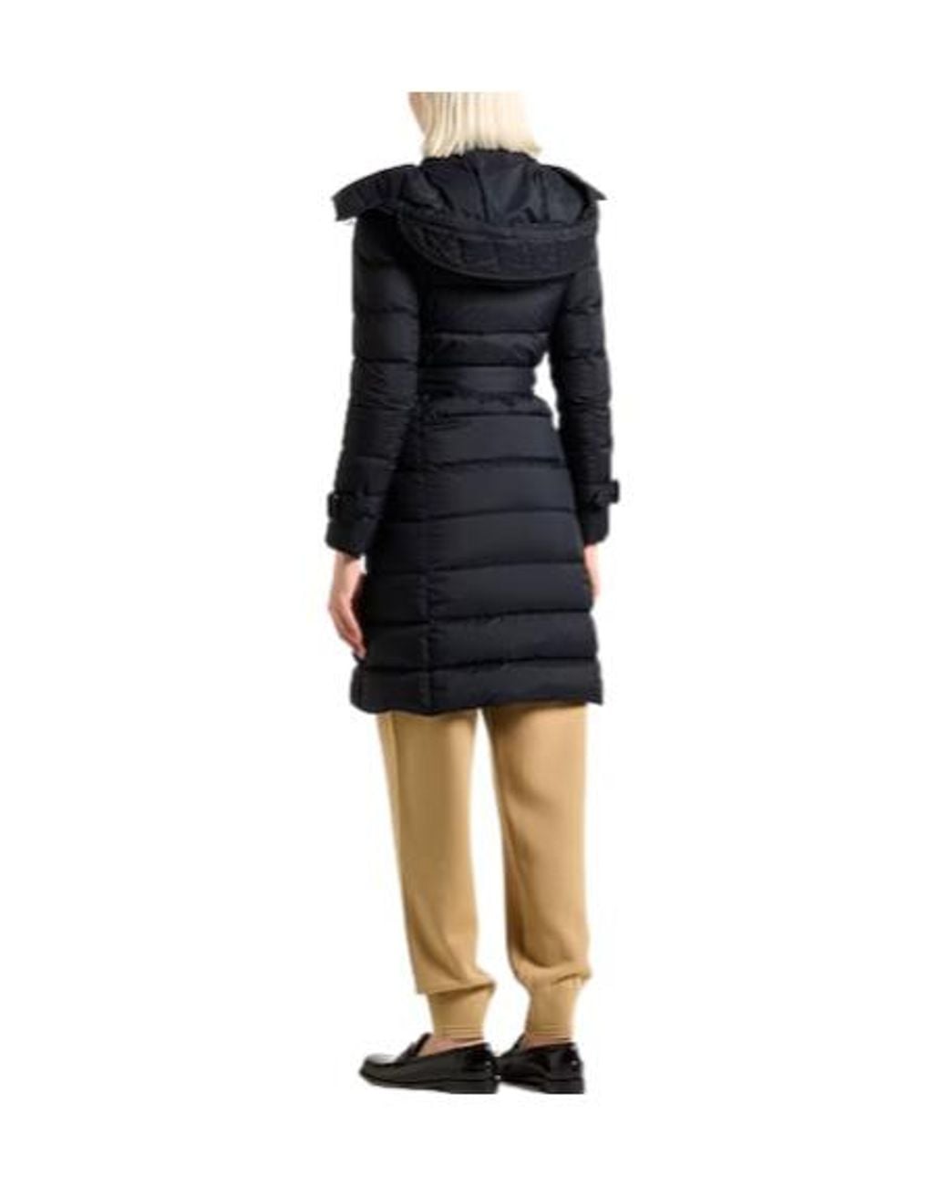 Burberry Blue Lightweight Long-Sleeve Down Jacket