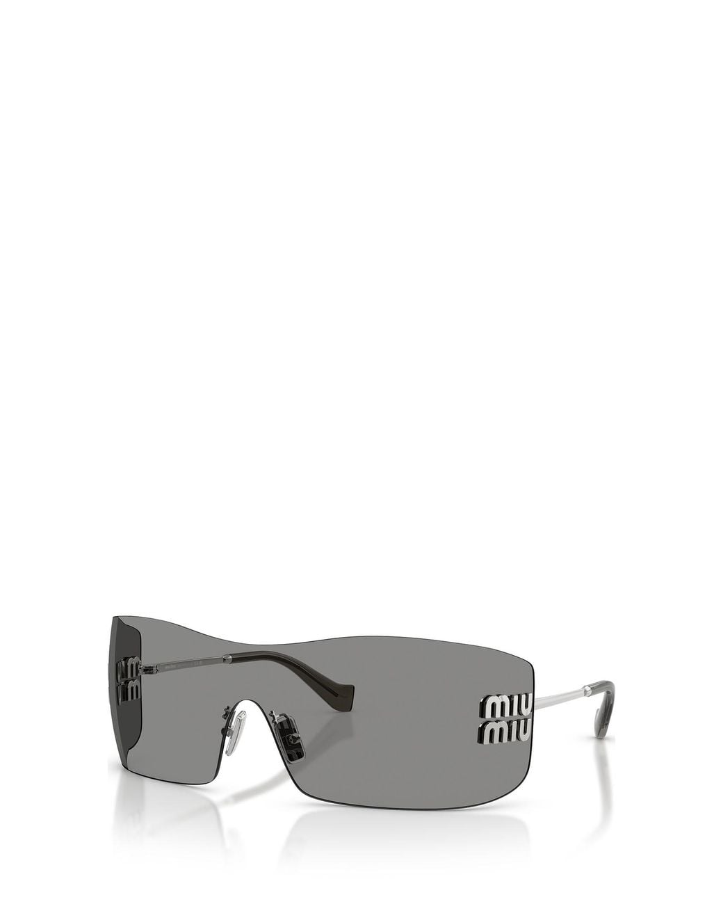 Miu Miu Gray Eyewear Aube Sunglasses